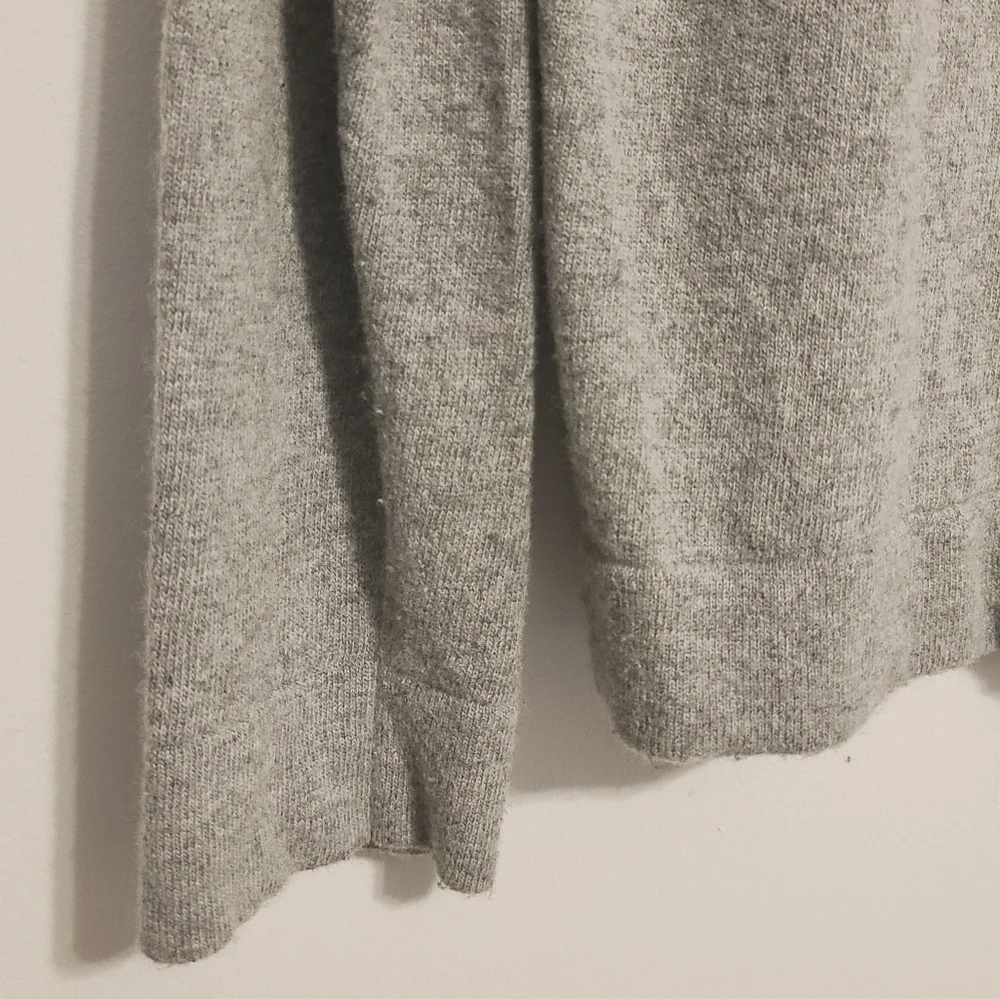 J. Crew Mercantile | Men's Gray Wool Blend Round Neck Sweater (Size Large)